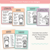 Measurement Posters - Cutesy Pastel Math Decor - Miss Jacobs Little Learners