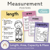 Measurement Posters - Dreamy Space Theme Classroom Decor - Miss Jacobs Little Learners