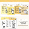Measurement Posters - Happy Hive Math Decor - Miss Jacobs Little Learners
