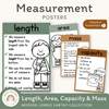 Measurement Posters - Modern Jungle Earthy Decor - Miss Jacobs Little Learners
