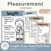 Measurement Posters - Modern Ocean Classroom Decor - Miss Jacobs Little Learners