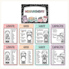 Measurement Posters - Pastel Composition Notebook Math Decor - Miss Jacobs Little Learners