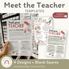 Meet the Teacher Templates - Australiana Classroom Decor - Miss Jacobs Little Learners