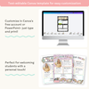 Meet The Teacher Templates - Pastel Composition Notebook Classroom Decor - Miss Jacobs Little Learners