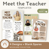 Meet the Teacher Templates - Woodland Theme Classroom Decor - Miss Jacobs Little Learners