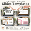 Mega Growing Bundle - Google Morning Slides & PowerPoint Templates - Miss Jacobs Little Learners