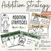 Modern Botanical Addition Strategies Posters - Miss Jacobs Little Learners