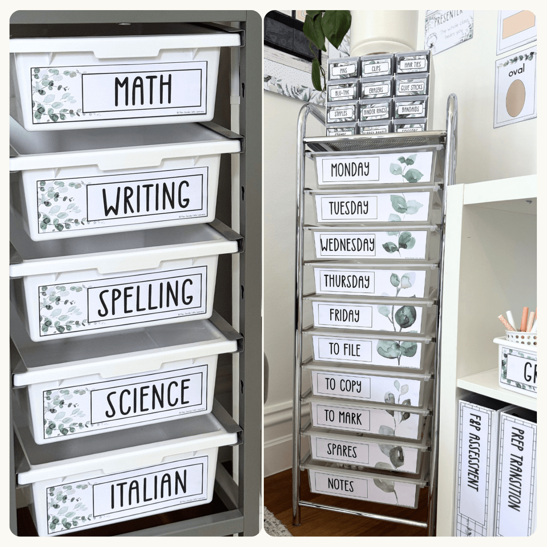 Modern Botanical Classroom Decor - Farmhouse Theme - Miss Jacobs – Miss ...