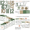 Modern Botanical Math Posters Bundle - Miss Jacobs Little Learners