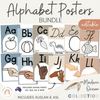 Modern Ocean Alphabet Posters Bundle with ASL & Auslan Alphabet - Miss Jacobs Little Learners