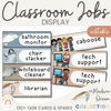 Modern Ocean Classroom Jobs Display - Miss Jacobs Little Learners