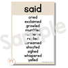 Modern Ocean English Posters Bundle - Miss Jacobs Little Learners