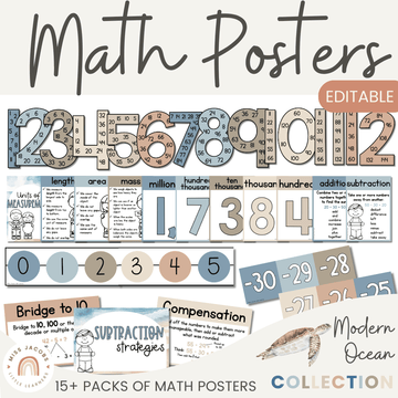 Modern Ocean Classroom Collection - Miss Jacobs Little Learners - Miss ...