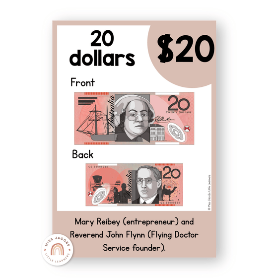 Money Posters - Boho Vibes Theme Classroom Decor - Miss Jacobs Little Learners