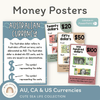 Money Posters - Cute Sea Life Theme Classroom Decor - Miss Jacobs Little Learners