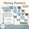 Money Posters - Modern Ocean Theme Classroom Decor - Miss Jacobs Little Learners