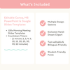 Morning Meeting Slide Template: Google, Canva, PPT - Pastel Composition Notebook - Miss Jacobs Little Learners