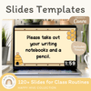 Morning Meeting Slides Template: Google, Canva, PPT - Happy Hive Classroom Decor - Miss Jacobs Little Learners