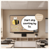 Morning Meeting Slides Template: Google, Canva, PPT - Happy Hive Classroom Decor - Miss Jacobs Little Learners