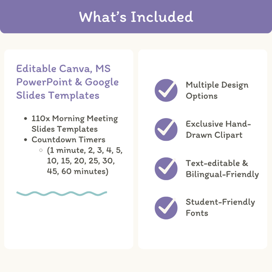 Morning Meeting Slides Templates: Google, Canva, PPT - Dreamy Space Theme - Miss Jacobs Little Learners