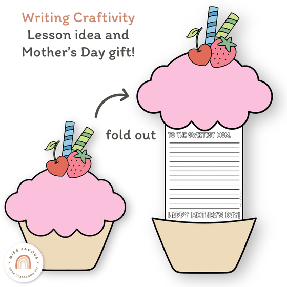 Mother’s Day Cupcake Craft - Miss Jacobs Little Learners