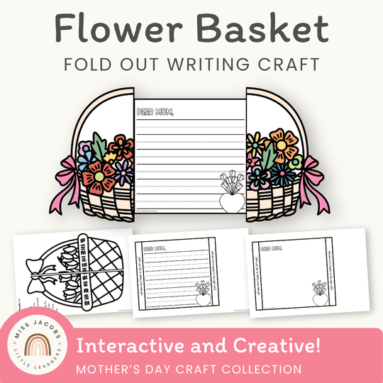 Mother’s Day Flower Basket Craft