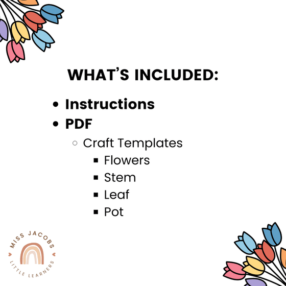 Mother’s Day Flower Pot Craft - Miss Jacobs Little Learners