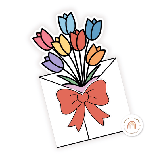 Mother’s Day Flower Vase Card Craft - Miss Jacobs Little Learners