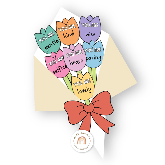 Mother’s Day Tulip Flower Bouquet Craft - Miss Jacobs Little Learners