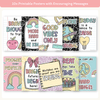 Motivational Classroom Posters - Pastel Composition Notebook Classroom Decor - Miss Jacobs Little Learners