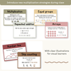 Multiplication Strategies Posters - Australiana Classroom Decor - Miss Jacobs Little Learners