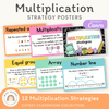 Multiplication Strategies Posters - Cutesy Classroom Decor - Miss Jacobs Little Learners