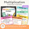 Multiplication Strategies Posters - Cutesy Classroom Decor - Miss Jacobs Little Learners