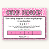 Multiplication Strategies Posters - Cutesy Composition Notebook Math Decor - Miss Jacobs Little Learners