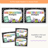 Multiplication Strategies Posters - Cutesy Composition Notebook Math Decor - Miss Jacobs Little Learners