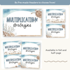 Multiplication Strategies Posters - Modern Ocean Classroom Decor - Miss Jacobs Little Learners