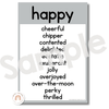 Neutral Toned English Posters Bundle | Boho Colour Palette - Miss Jacobs Little Learners