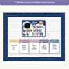 News Roster Show & Tell Display - Dreamy Space Classroom Decor - Miss Jacobs Little Learners