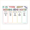 News Roster Show & Tell Display - Pastel Composition Notebook Classroom Decor - Miss Jacobs Little Learners