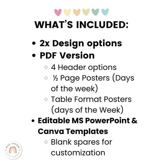 News Roster Show & Tell Display - Spotty Pastel Decor - Miss Jacobs Little Learners