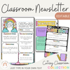 Newsletter Templates - Cutesy Classroom Decor - Miss Jacobs Little Learners