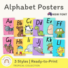 NSW Font Alphabet Posters | Tropical Theme - Miss Jacobs Little Learners