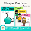 NSW Shape Posters | Rainbow Theme - Miss Jacobs Little Learners