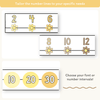 Number Line - Happy Hive Classroom Decor - Miss Jacobs Little Learners
