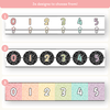 Number Line - Pastel Composition Notebook Classroom Decor - Miss Jacobs Little Learners