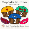 Number Match Game - Cupcakes - Miss Jacobs Little Learners