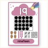 Number Posters with Ten Frames - Dreamy Space Classroom Decor - Miss Jacobs Little Learners