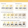 Number Posters with Ten Frames - Happy Hive Classroom Decor - Miss Jacobs Little Learners