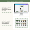 Number Posters with Ten Frames - Modern Botanical Theme - Miss Jacobs Little Learners