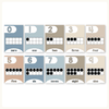 Number Posters with Ten Frames - Modern Ocean Decor - Miss Jacobs Little Learners